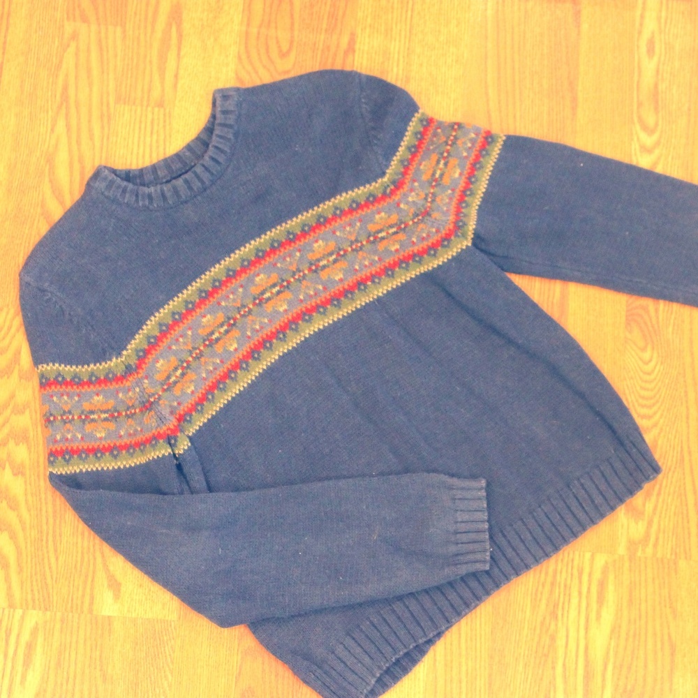 Abercrombie & Fitch Navy Sweater